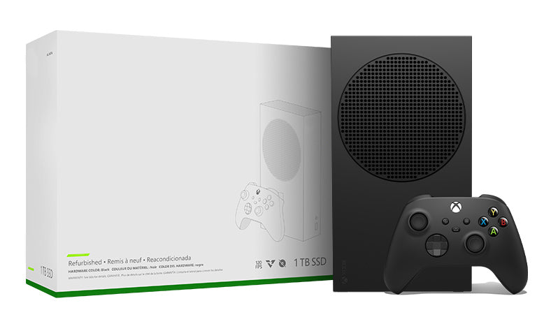 Xbox Series S – 1TB (Black) (Certified Refurbished)